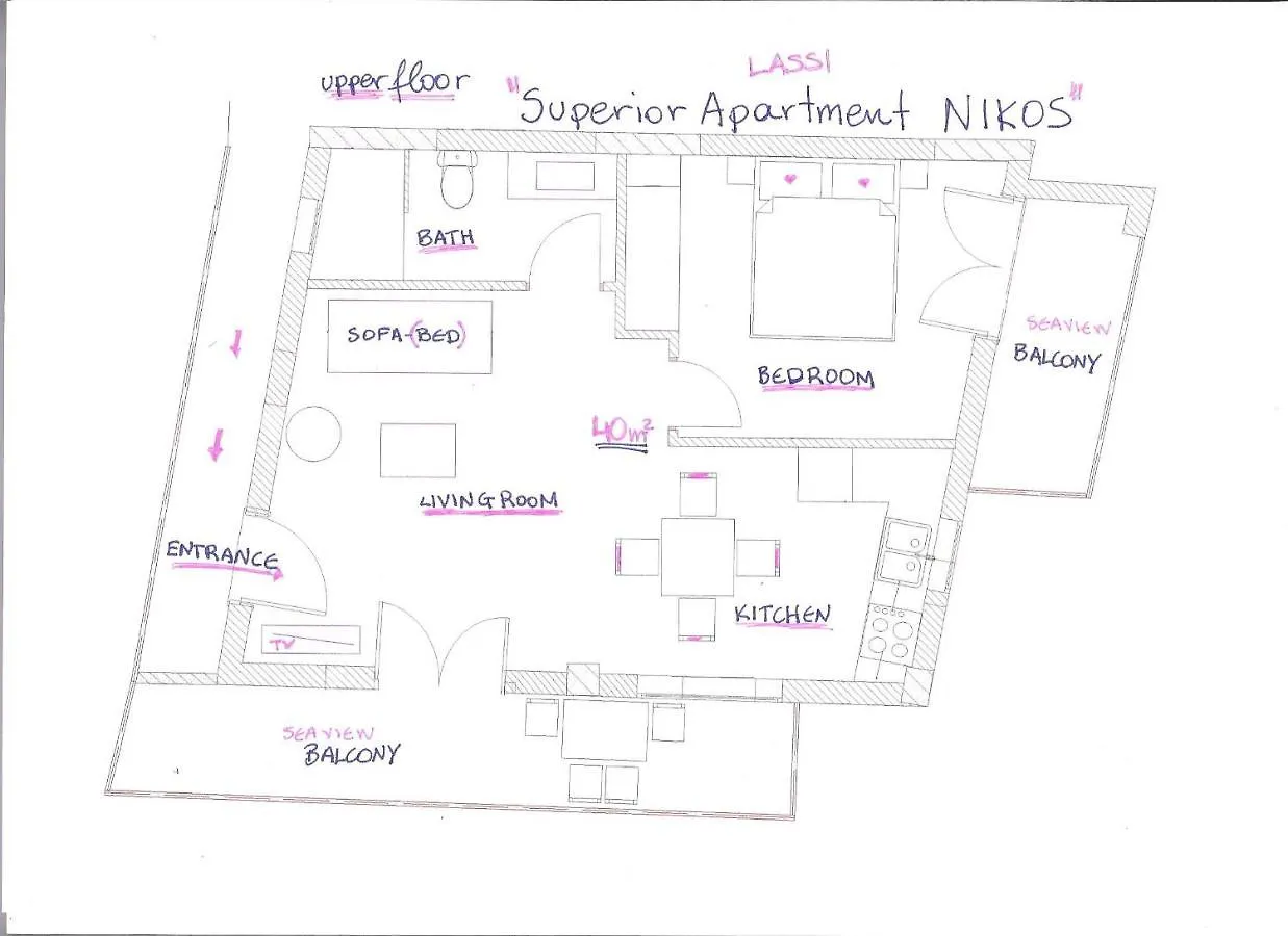 Niko Studios Apartment Lassi